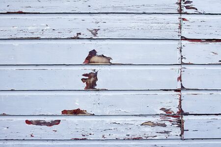 white used wooden boards vintage backgroundの写真素材