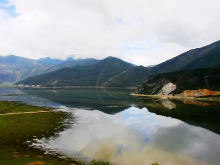 Yunnan sceneryの写真素材