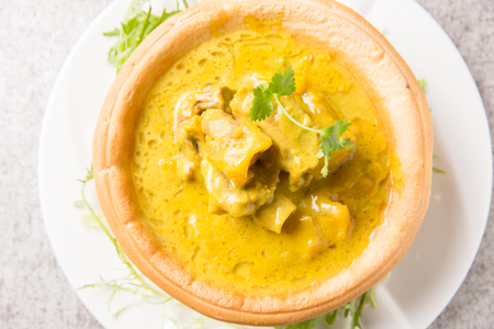 Curry sirloin beef dishの写真素材