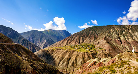 Plateau Nature sceneryの写真素材