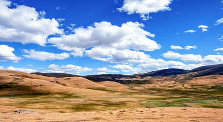 Plateau Nature sceneryの写真素材
