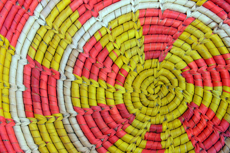 Hand-made Colorful Date Palm Leaves Products