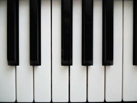 Texture with the keys of the pianoの写真素材