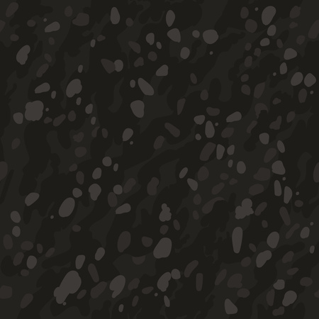 Camouflage black, dark gray and cray colours seamless pattern. Vector illustration.のイラスト素材
