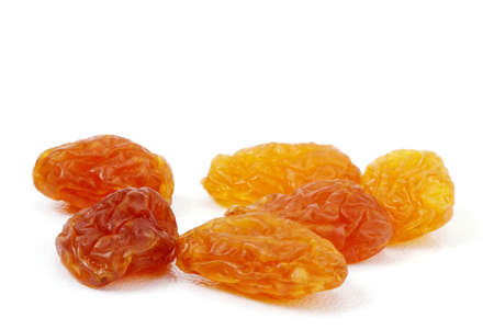 Raisins on whiteの写真素材