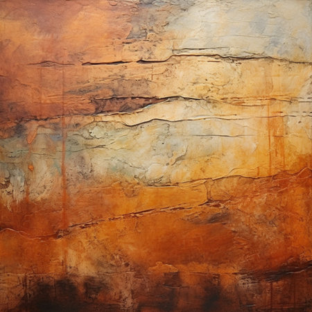 Background texture. Oil abstract painting, contemporary artists, therapy, layered, detailed, textured, earthy colors. AI generationの素材