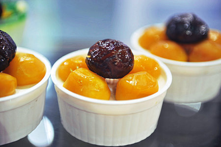 Chinese chestnut dessert