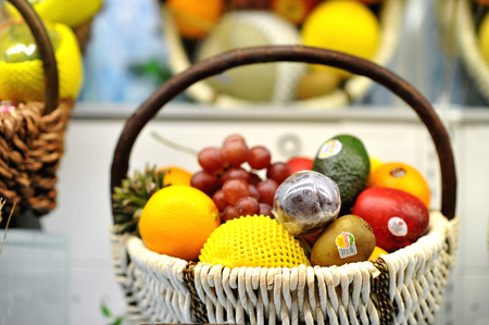 fruit basketのeditorial素材
