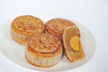 Traditional mooncakes