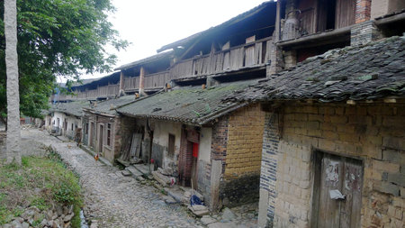 Ta'xia Village in Zhangzhouの写真素材