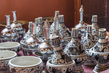 Clay vaseの写真素材