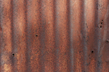 rusty galvanized iron zinc wall