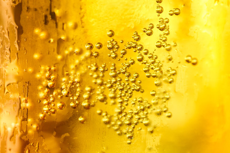 bubbles rising to the surface of the drink. close upの写真素材