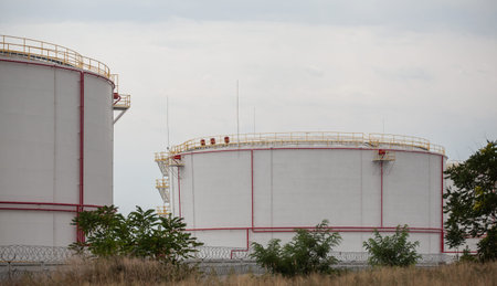 Industrial tanks for storage and processing of petroleum products