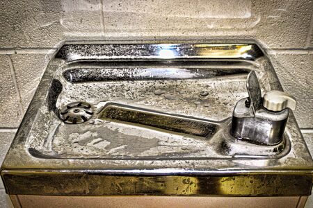 Gymnasium Water Fountainの写真素材