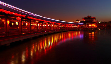 Tang Paradise in Xi'anの写真素材