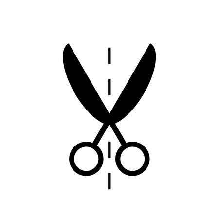Scissor iconのイラスト素材