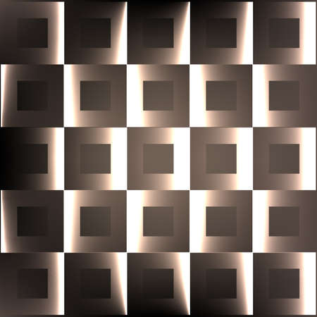 background brown squaresのイラスト素材