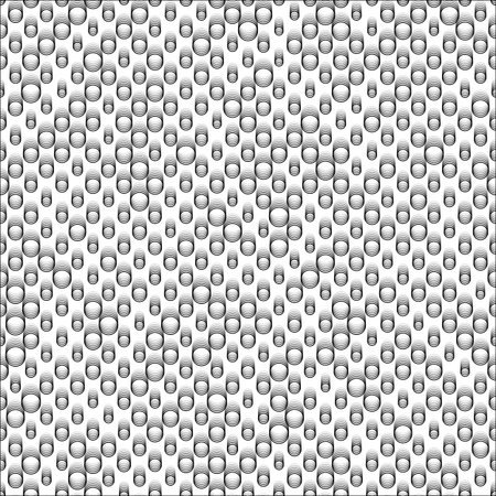 Colored circles of different sizes. Seamless patternのイラスト素材