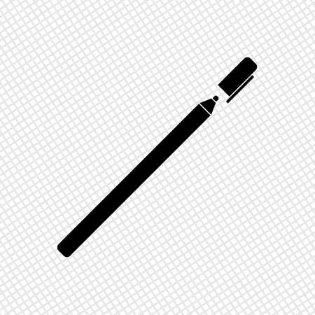 Pen or marker iconのイラスト素材