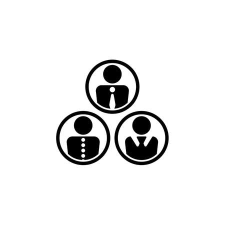 Office people iconのイラスト素材