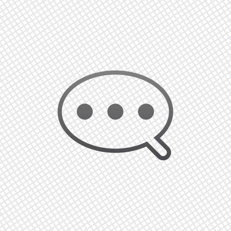 Simple text cloud. Linear, thin outline. On grid backgroundのイラスト素材