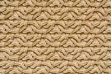 texture of an ancient drawing on the wall of an ancient house