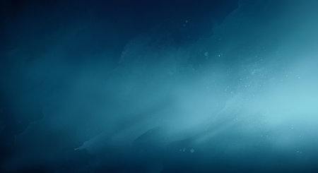 background dark blue watercolor wall for designの写真素材