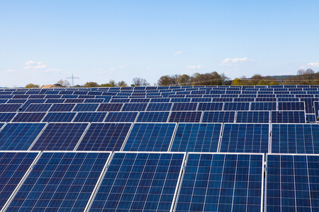 Solar Panelsの写真素材