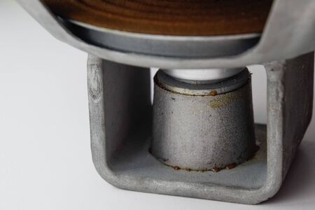 Antique Soviet woofer 5gd-3 from vintage acoustics Symphony.の写真素材