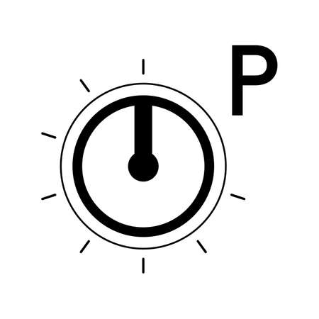 Program mode switch. Isolated Switch Iconのイラスト素材