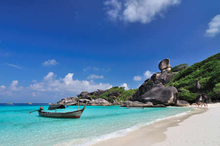 Koh 8, Similan island, Phang-nga, Thailandの写真素材