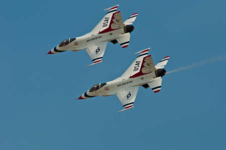 U.S. Air Force Thunderbirds AirShow In Bangkok, Thailand Oct 10, 2009