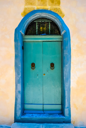 Colorful doorの写真素材