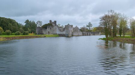 Desmond castle in Adare, County Limerick, Irelandの写真素材