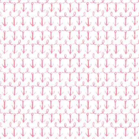 Vector. Seamless pattern with watercolor element. Seamless pattern with cute elements for your design, textile, fabric, banner, card.のイラスト素材