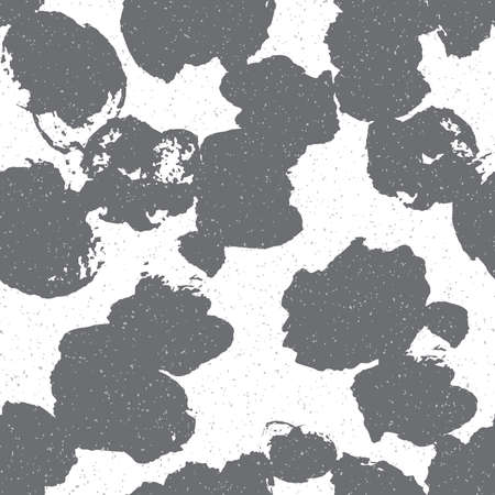 Vector seamless grey and white pattern hand drawn ink for wallpaper, fabric, textile and othersのイラスト素材
