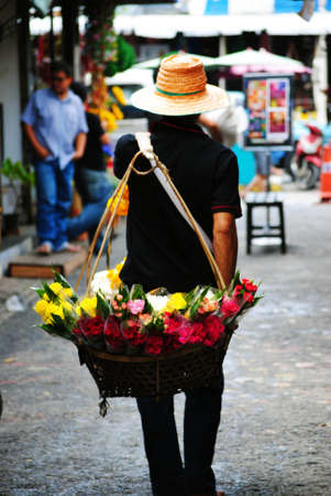 vendor in Chatuchak market , Thailandのeditorial素材