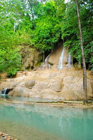 waterfall in Thailandのeditorial素材