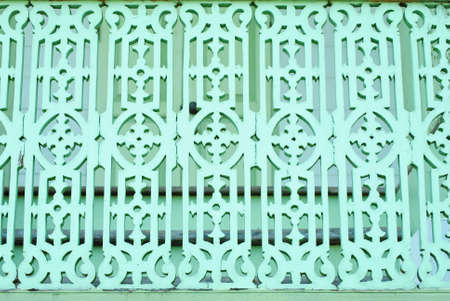 wood balustrade