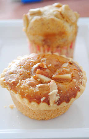 almond tartの写真素材