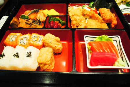  Japanese food setの写真素材