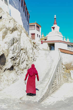  Lama in Thikse Monastery ,India