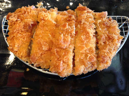 Deep fried pork