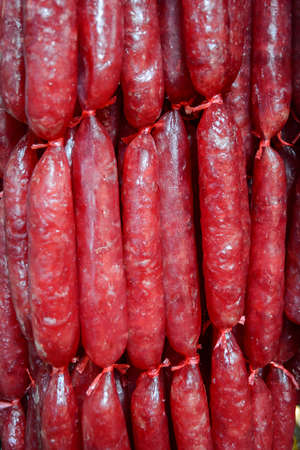 chinese sausageの写真素材