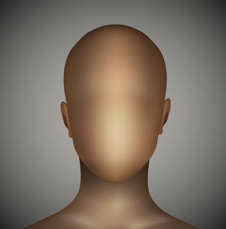 nobody, man without face idea, emotionless life concept, vectorのイラスト素材