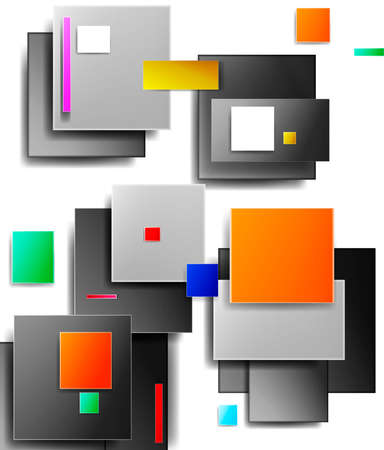 abstract colored vector background, colorful life, techno vivid colored style, shape of successful business concept,のイラスト素材