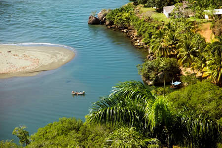 HONEY MOUTH IN BARACOA CITY IS A HEAVENLY PLACE,IT BELONGS TO GUANTANAMO PROVINCE.の写真素材