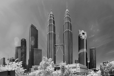 Petronas Twin Towers at Kuala Lumpur, Malaysia 