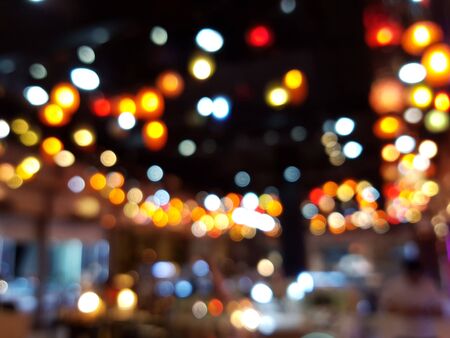 Abstract bokeh light backgroundの写真素材